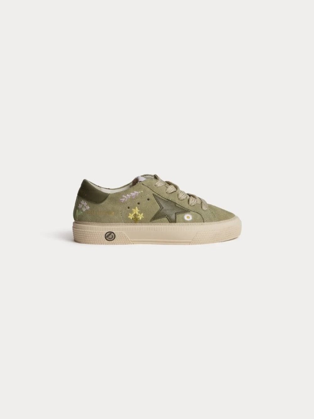 Bonpoint x Golden Goose children's Golstar green-grey sneakers size 34